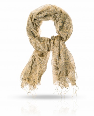 Палантин Женский S-MOSAIC/BEIGE